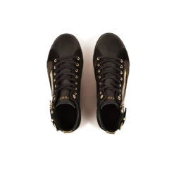 Pataugas PALME/MIX F4H NOIR/DORÉ -Pataugas 628270 946 BASKET FEMME PALME MIX F4H NOIR DORE 6