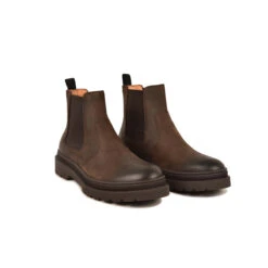 Pataugas VITUS/W H4H CHOCOLAT -Pataugas 628280 803 BOOTS HOMME VITUS W H4H CHOCO 4