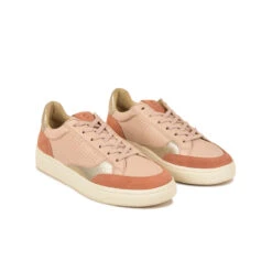 Pataugas BASALTE/SNME F2H BEIGE ROSÉ/DORÉ 12 Pataugas BASALTE/SNME F2H BEIGE ROSÉ/DORÉ -Pataugas BASKET FEMME BASALT F2H NUDE DORE 4
