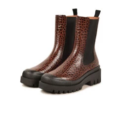 Pataugas AINOA CH/GR F4I CARAMEL -Pataugas BOOTS FEMME AINOA CH GR F4I CARAMEL 628454 753 5