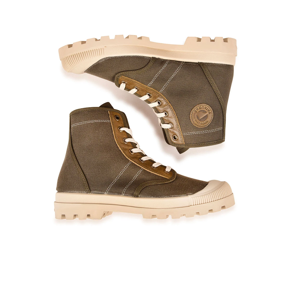 Pataugas AUTHENTIQUE M/SC F2I KAKI 8 Pataugas AUTHENTIQUE M/SC F2I KAKI – Image 6