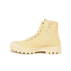 Pataugas AUTHENTIQUE M/ZIPTI F2I JAUNE -Pataugas BOOTS FEMME OG M ZIPTI F2I JAUNE 628347 200 3