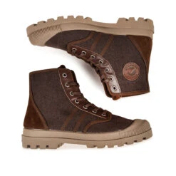 Pataugas AUTHENTIQUE M/MIXTC F4H CHOCOLAT -Pataugas BOOTS FEMME OG MIXTE F4H CHOCOLAT 6