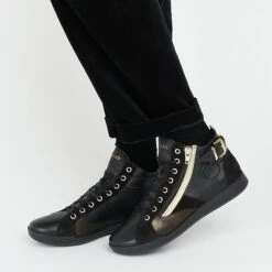 Pataugas PALME/MIX F4H NOIR/DORÉ -Pataugas PALME 628270946 NOIR DORE